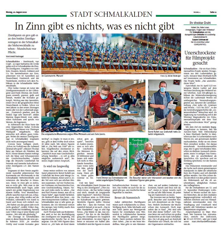Zeitung Schmalkalden10Aug20